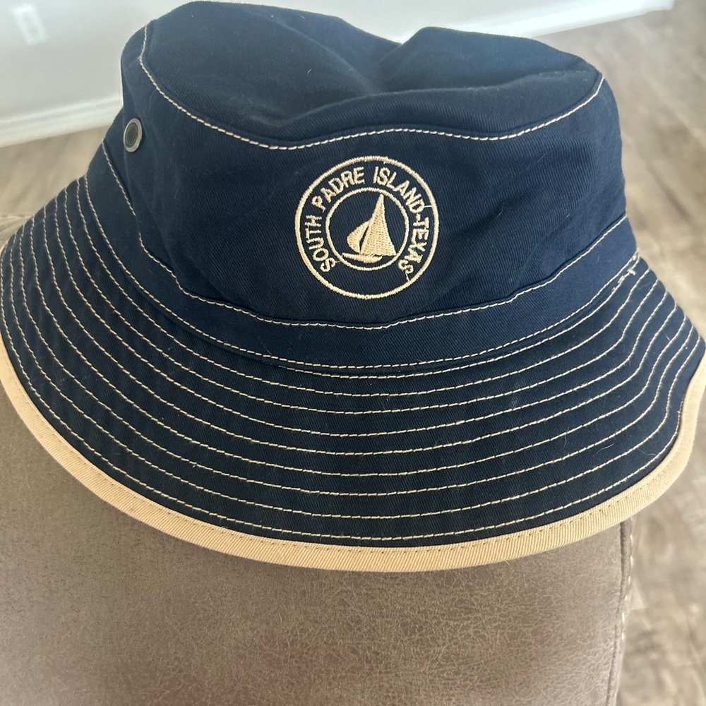 South Padre Island Navy Bucket Hat